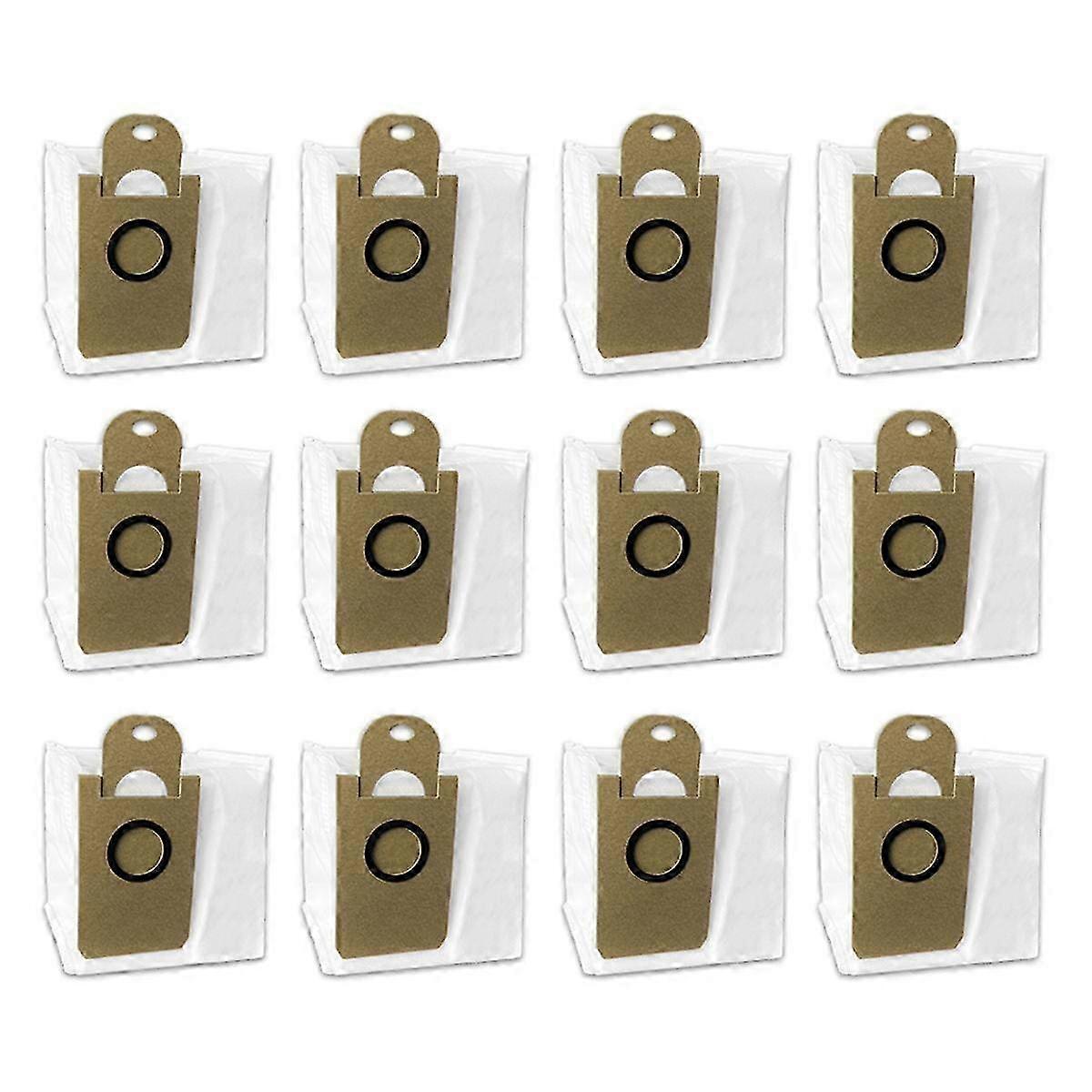 12pcs Compatible for KaringBee S7 OMNI Robot Vacuum Replacement Parts Accessories Dust Bag