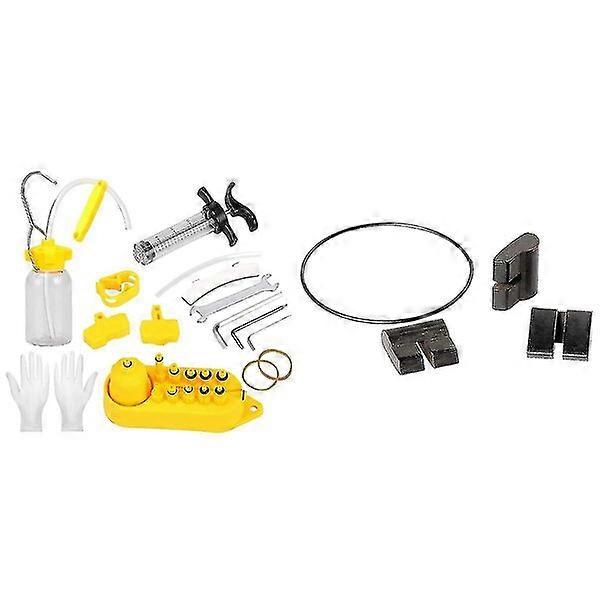 Bicycle hydraulic disc brake kits, 2 sets, suitable for various cassette hubs