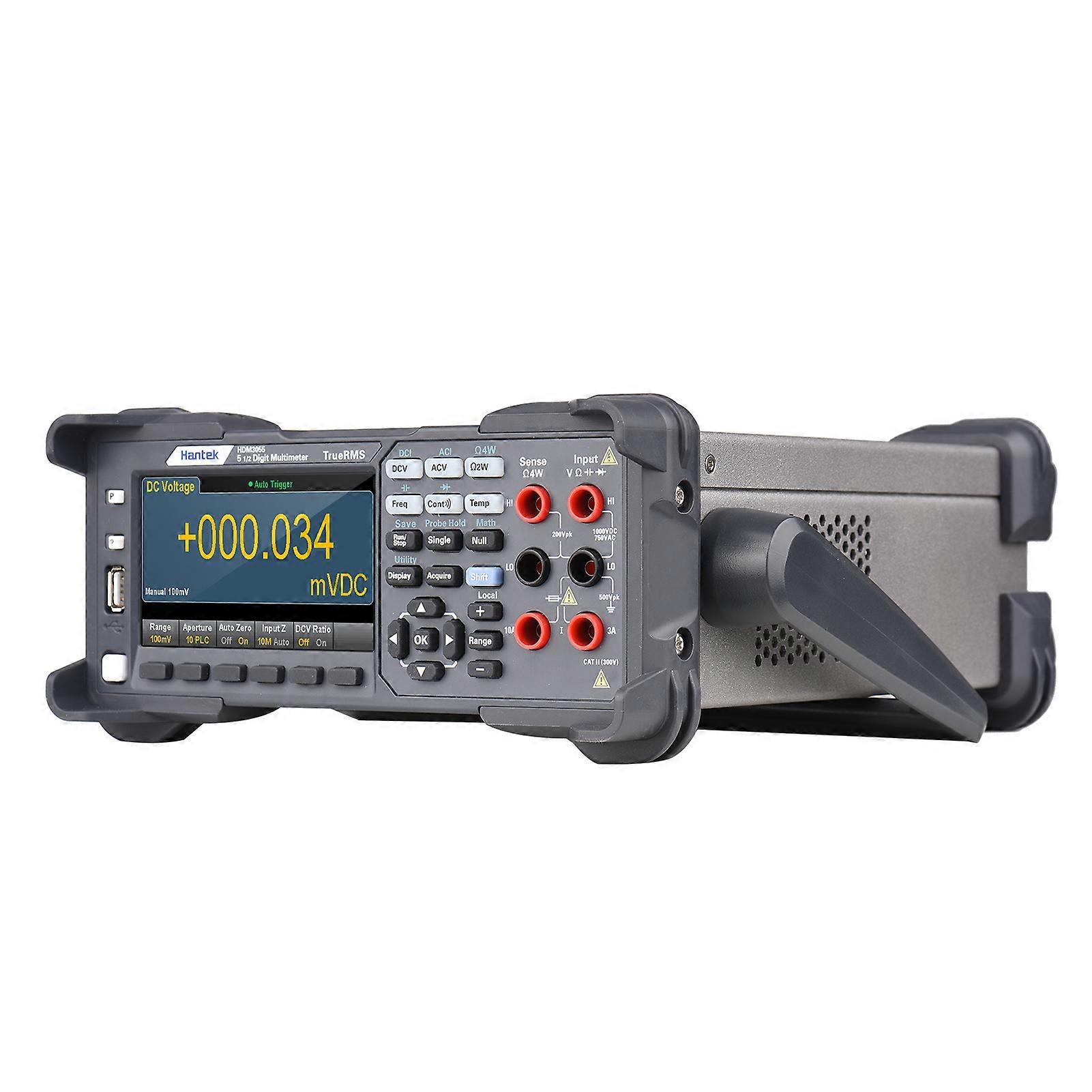 HDM3055 5½-Digit Digital Multimeter 4.3" LCD Black EU Plug