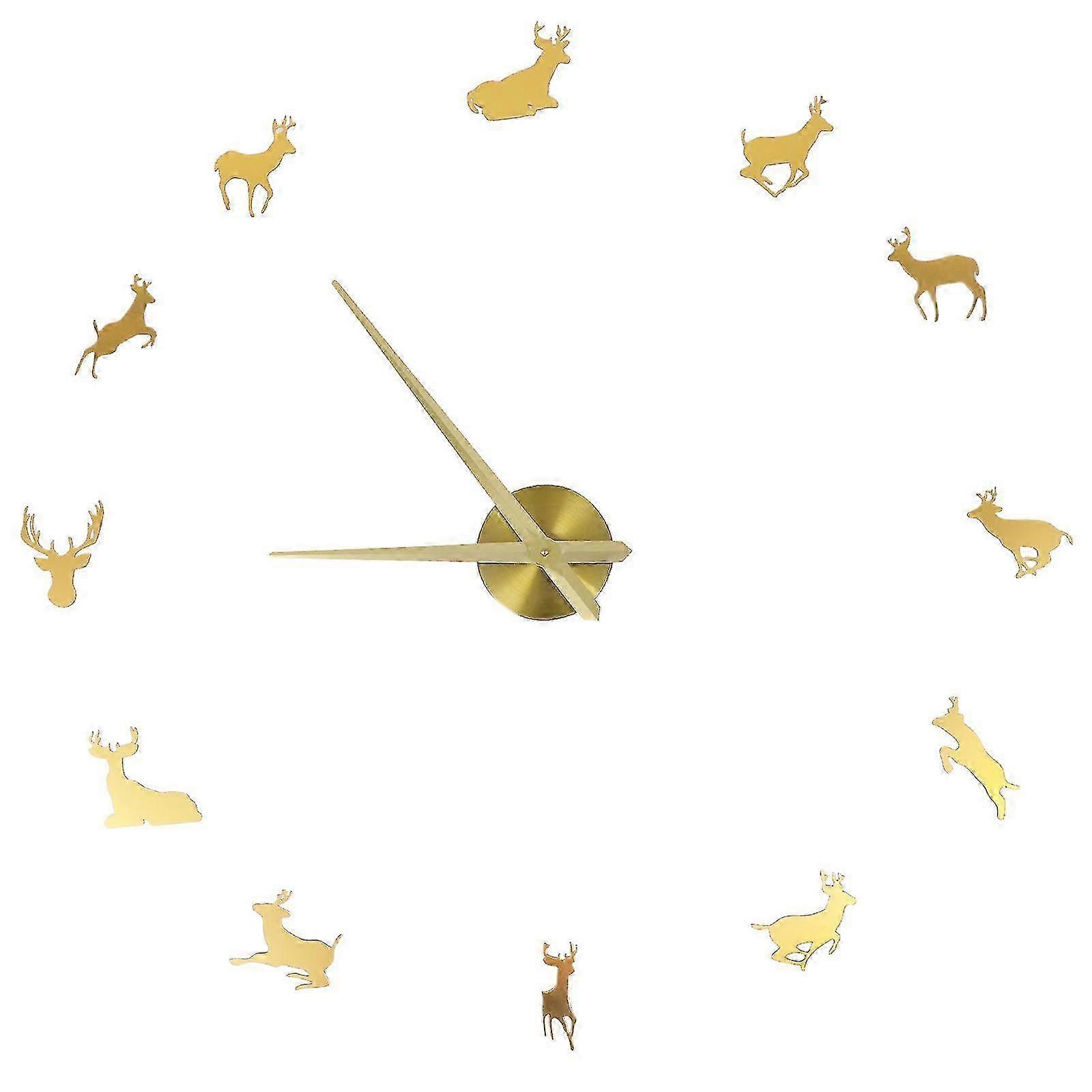 Sheep Animal Hanging Clock Diy Wall Clock Office Wall Decor Clock