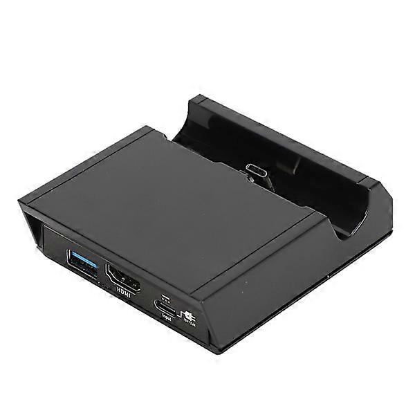 HDMI Portable Charging Dock Base Desktop Charger for Switch/Lite with Headphone Jack