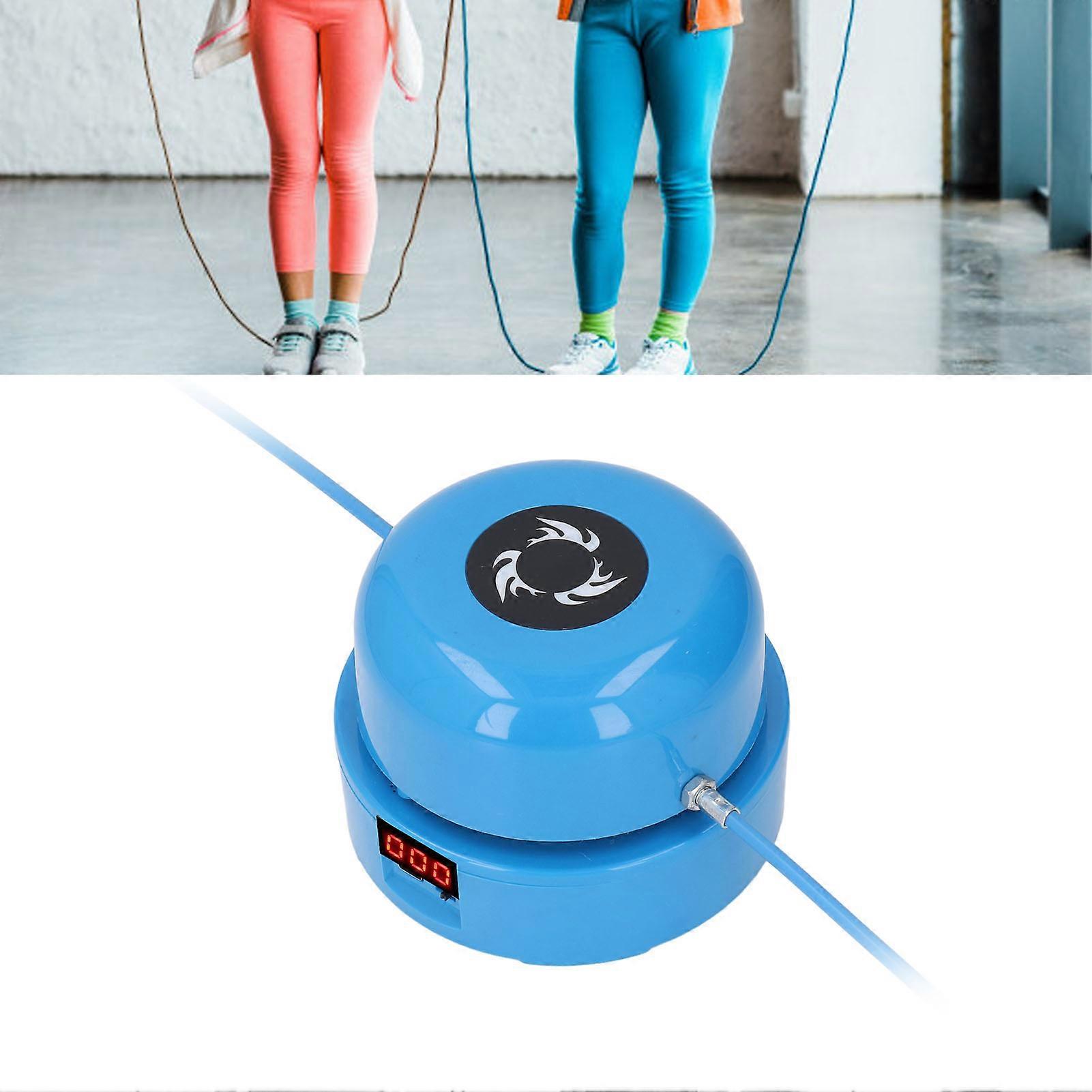 Smart Intelligent Rope Skipping Machine 800mAh Light Blue