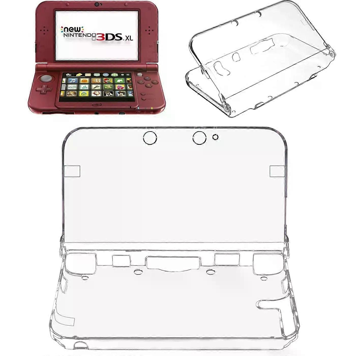 ltra Clear Protective Shell Crystal Transparent Hard Case Cover for New 3DS XL LL