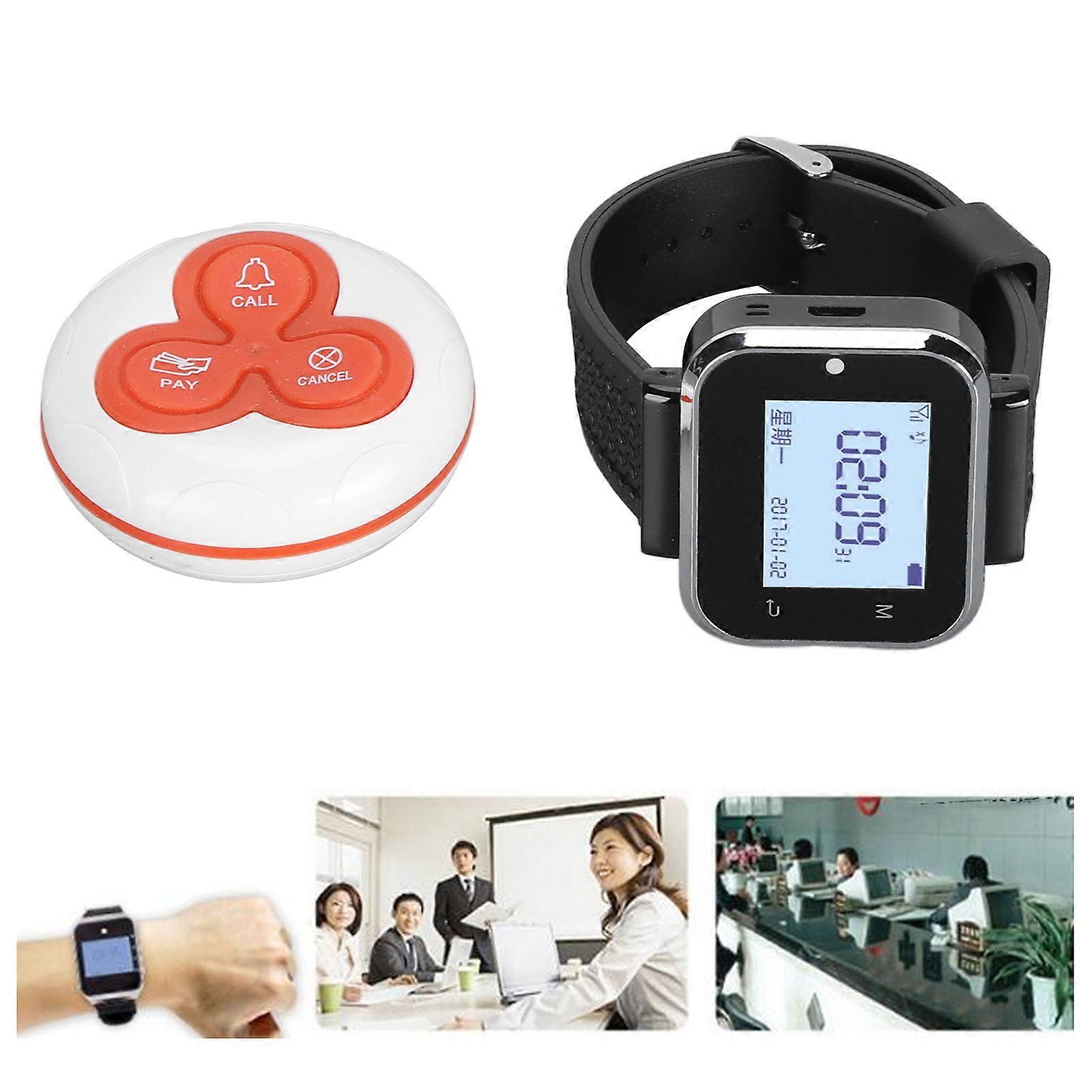 Wireless Calling System 20 Pagers Rechargeable 250mAh Battery