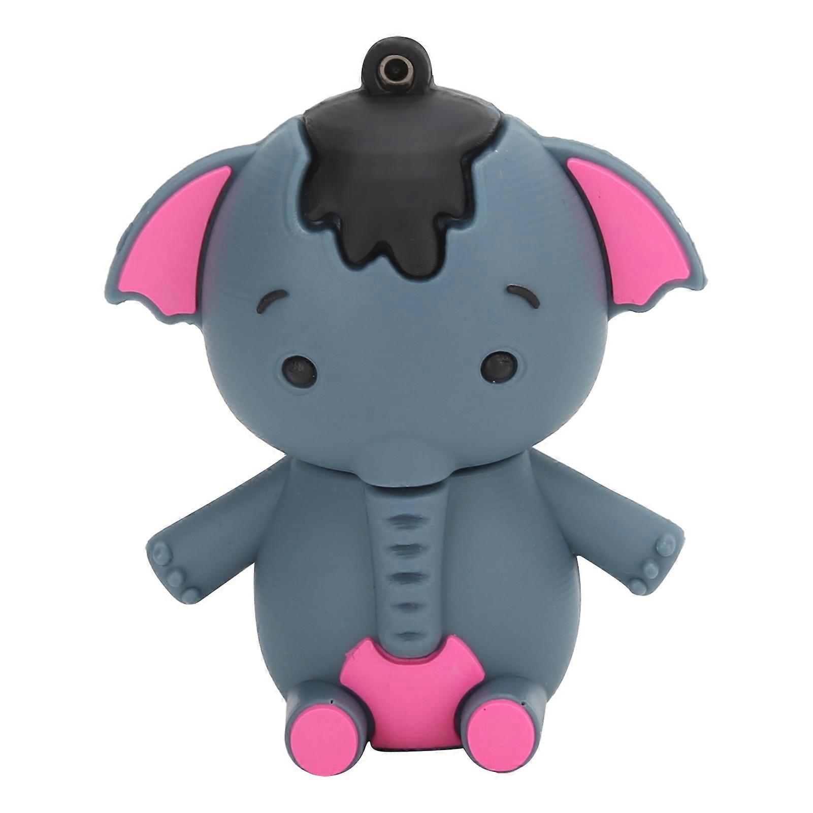 Cartoon 128GB USB Flash Drive - Plug & Play, Shockproof, Compatible with All USB-A Devices