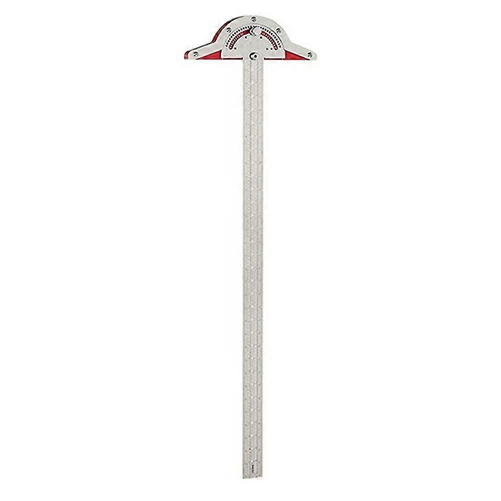 T-type Woodworkers Edge Rule Angle Protractor Woodworkers Ruler Measuring Marking Carpentry Scriber