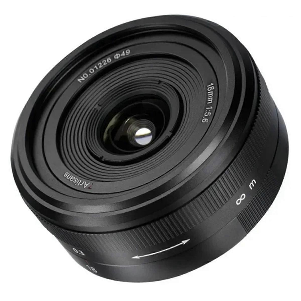 18mm F5.6 Full-Frame Ultra-Wide Angle Lens Pancake Lens for L Mount Cameras Mirrorless Cameras C