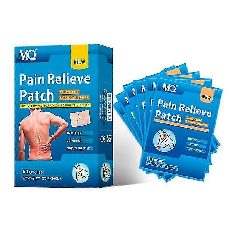 Pain Relief Patches Arthritis Herbal Heat Patches for Back Knee Neck Shoulder Muscle Soreness, Warming Meridians Plaster