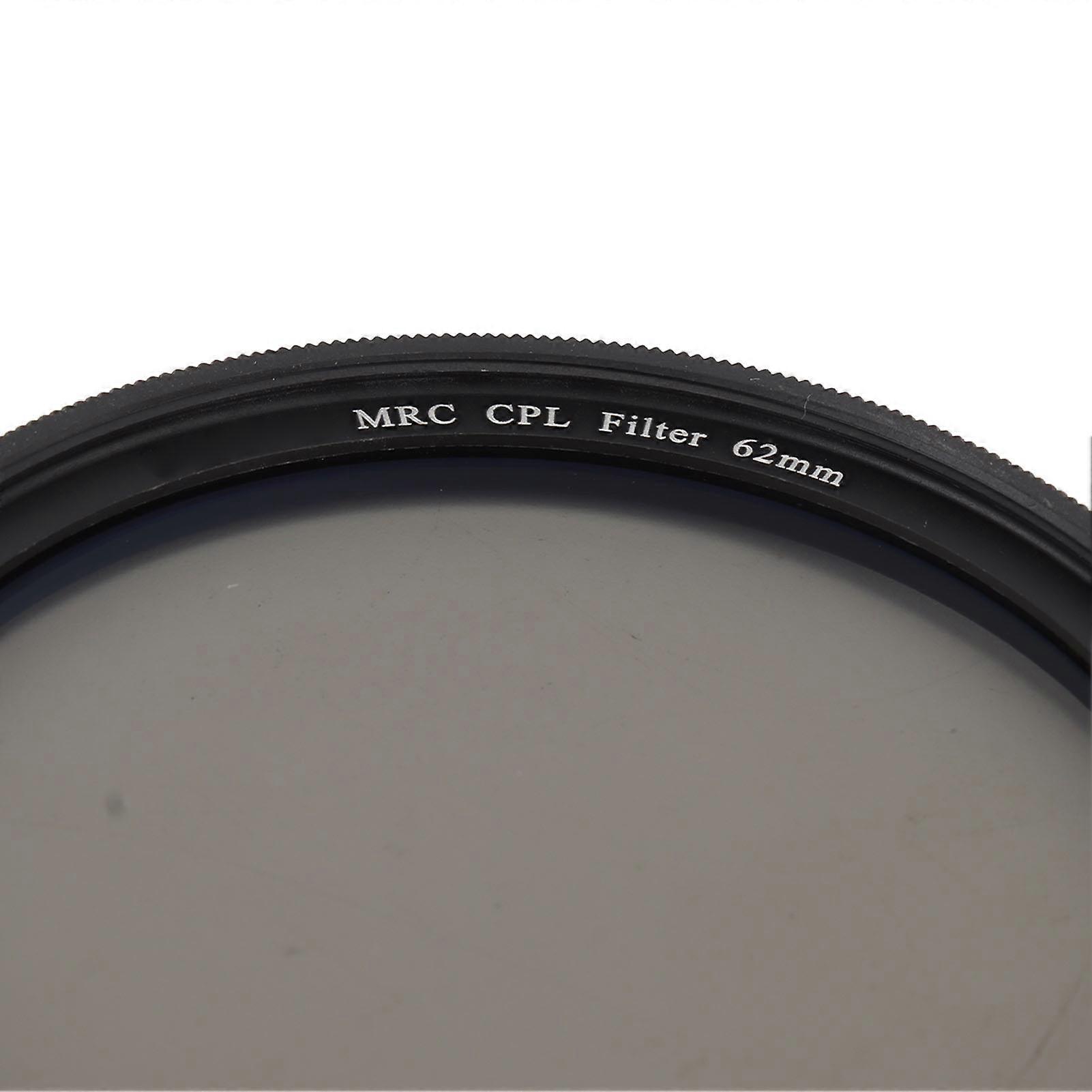 MRC CPL Circular Polarizer Filter 62mm Thin Frame 4.3mm Lens