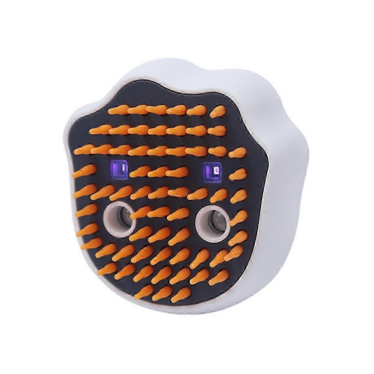 فرشاة بخار للأشعة فوق البنفسجية مشط الأليفة مع بخاخات مزدوجة ، منظف كهربائي من نوع مخلب القط لتنظيف التدليك 3 في 1 وظيفة C