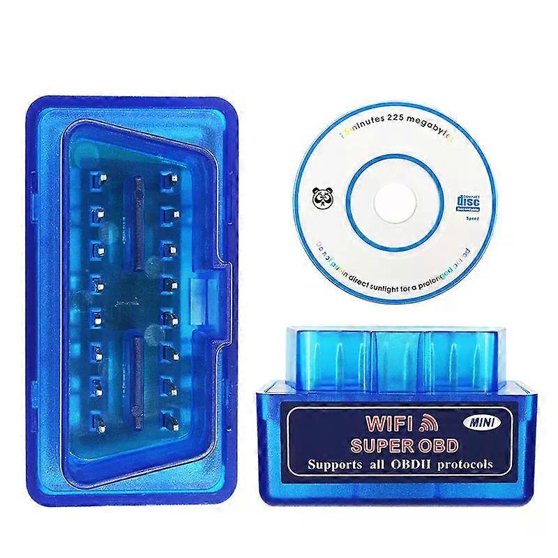 Mini ELM327 V21 Bluetooth-Compatible Wifi ELM327 V15 On Android IOS OBD II Code Reader
