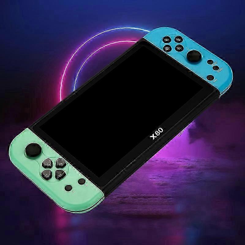 X80 7.0 inch HD Screen Handheld Game Console 20000 Games Video Game Console