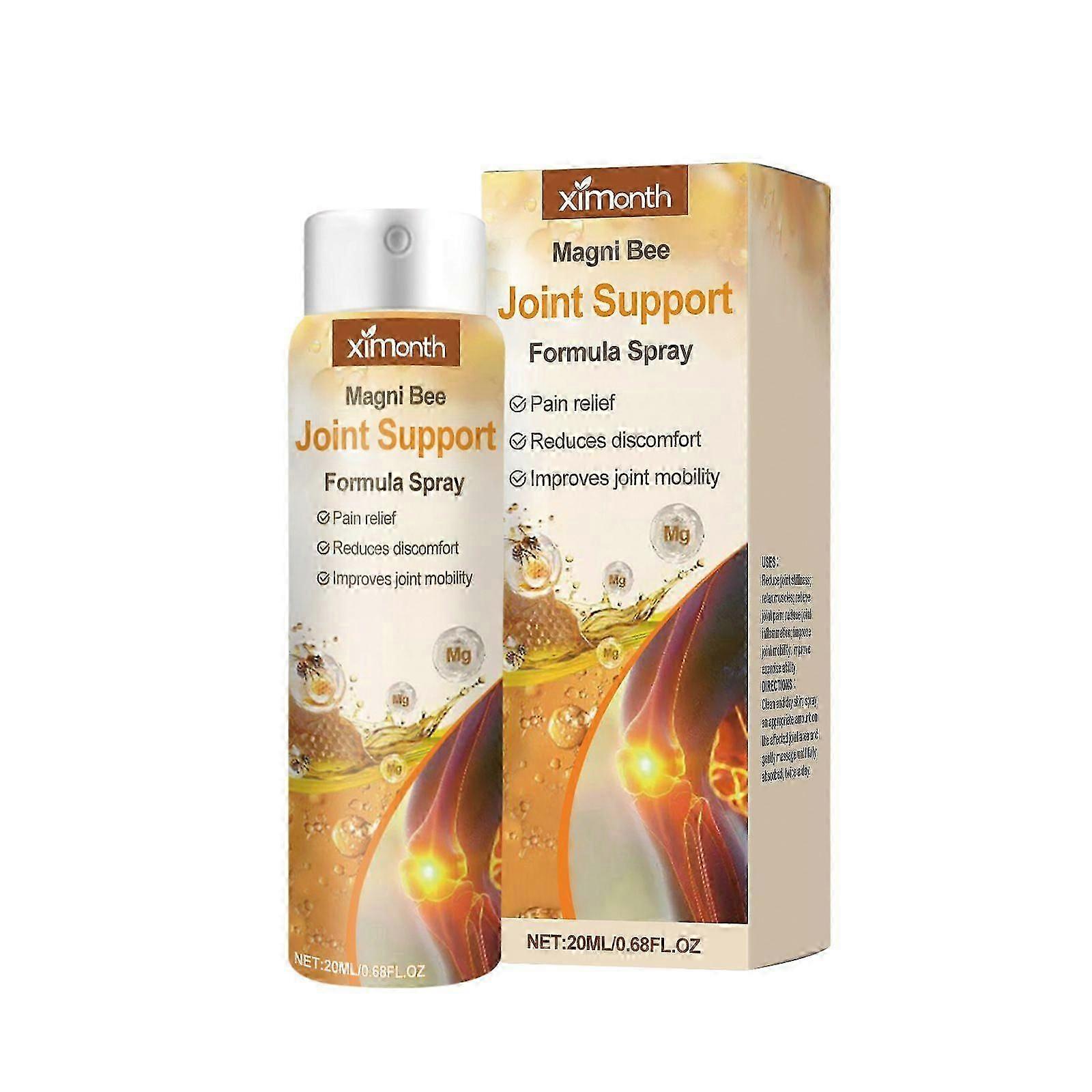 Magnesium Joint Spray, Bee Venom Joint Healing Spray, Bee Venom Joint Support Formula Spray, Joint Massage Spray For Muscle Joint Discomfort