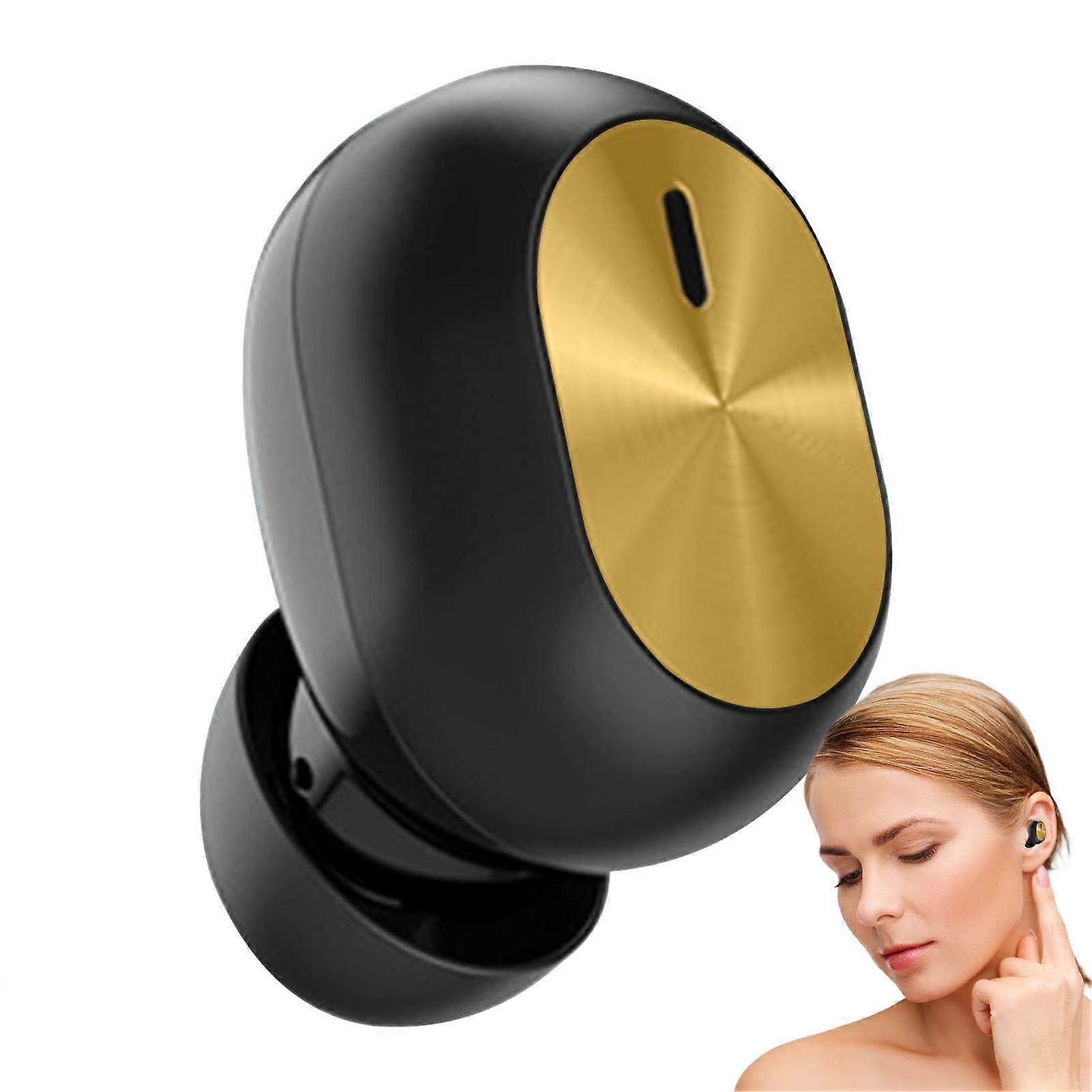 Mono Earbud OneEar Wireless Headset, Clear Sound, Invisible Earphone For Smartphones, Audiobook Listening