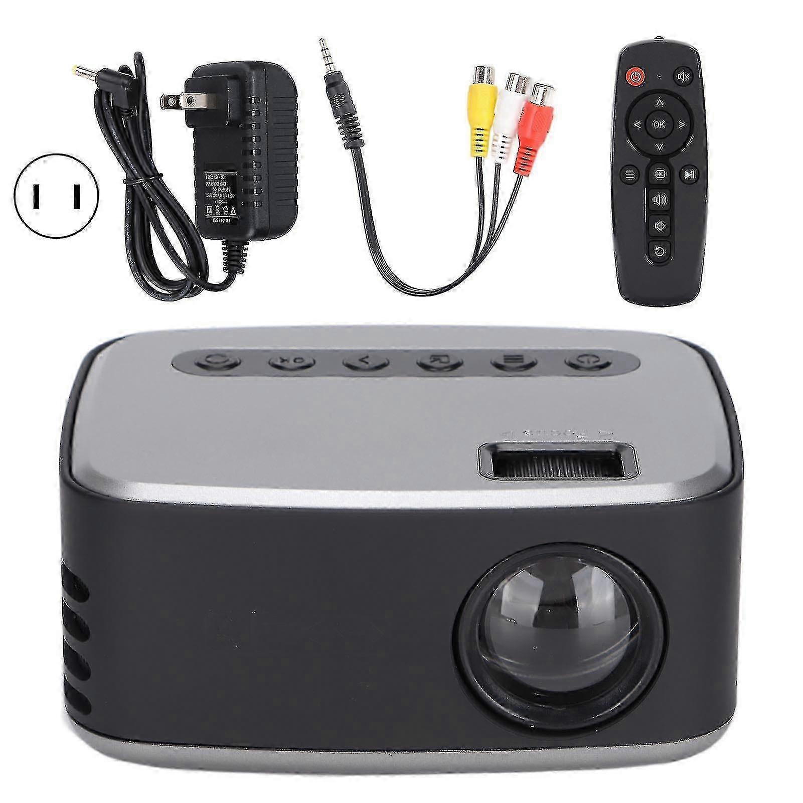 Mini Projector Video Smart Led Projecter With Hd Multimedia Interface Audio And Video For Home Theater 100240vus Plug