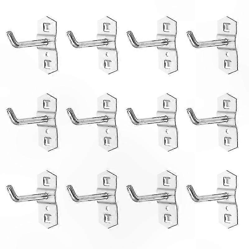 12-Pack Store Display Hooks for Shelving Units
