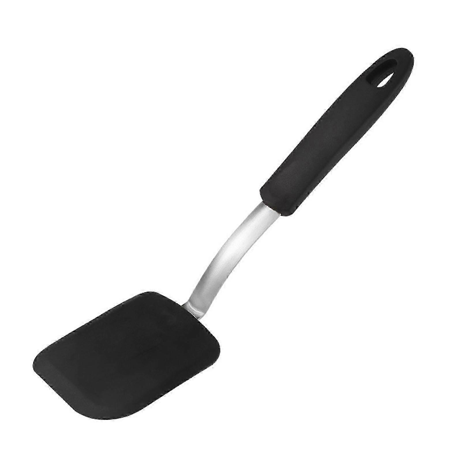 Silicone Cookie Spatula Turner Mini Brownie Spatula Heat-Resistant No Scratch Small Silicone Spatula Non-stick Cookware Flipper Baking Utensils JiKaiX