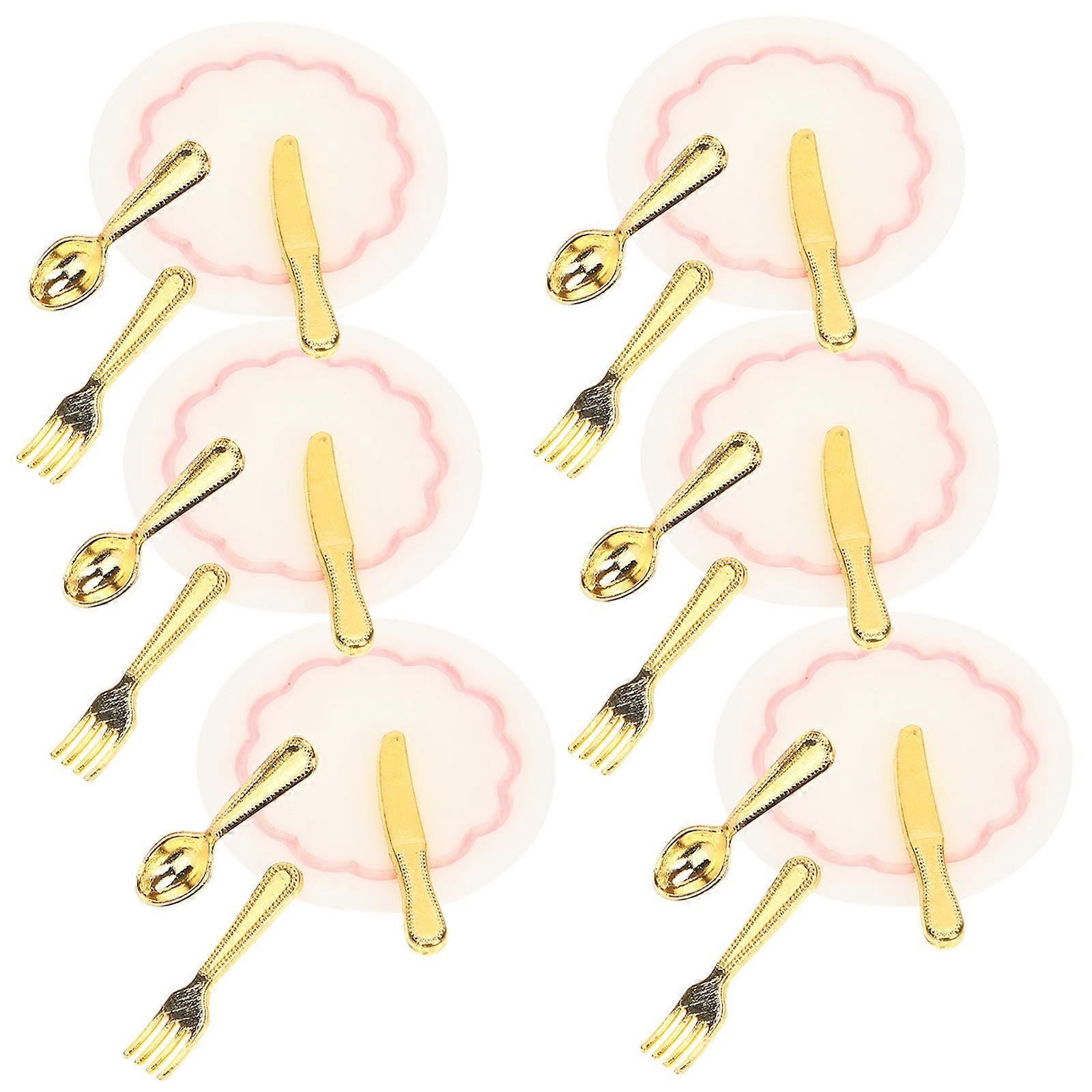 Mini Kitchen Accessories Miniature Spoons for Home Decoration 30Sets