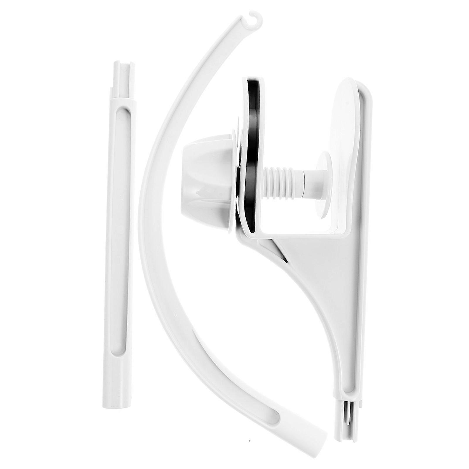 Crib Mobile Bracket Adjustable Arm Stand 1 Piece White Plastic