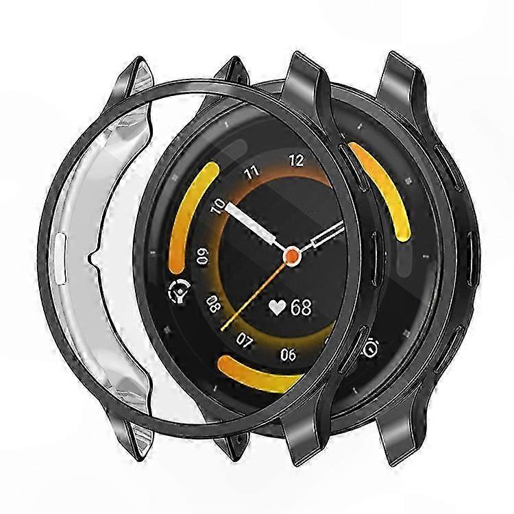 Full Coverage Case with TPU Frame and Screen Protector for Garmin Venu 3S Smartwatch Accessory