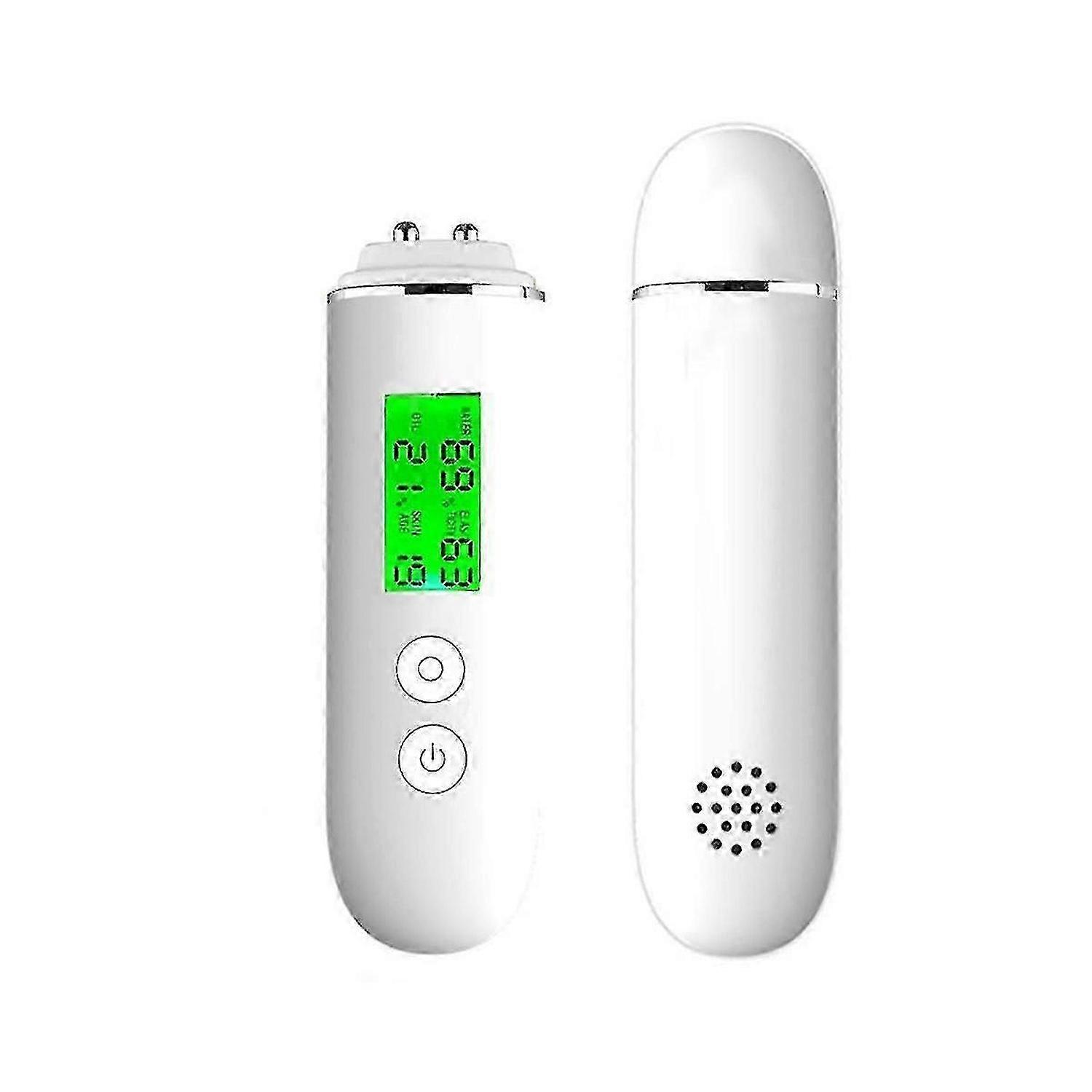 draagbare lcd digitale waterolie vochttester fluorescerend middel huidanalysator detector gezichtsverzorging t