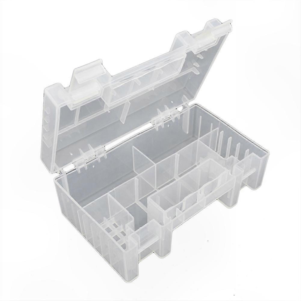 Plastic Battery Storage Box Case Holder Organizer for AA AAA Batteries