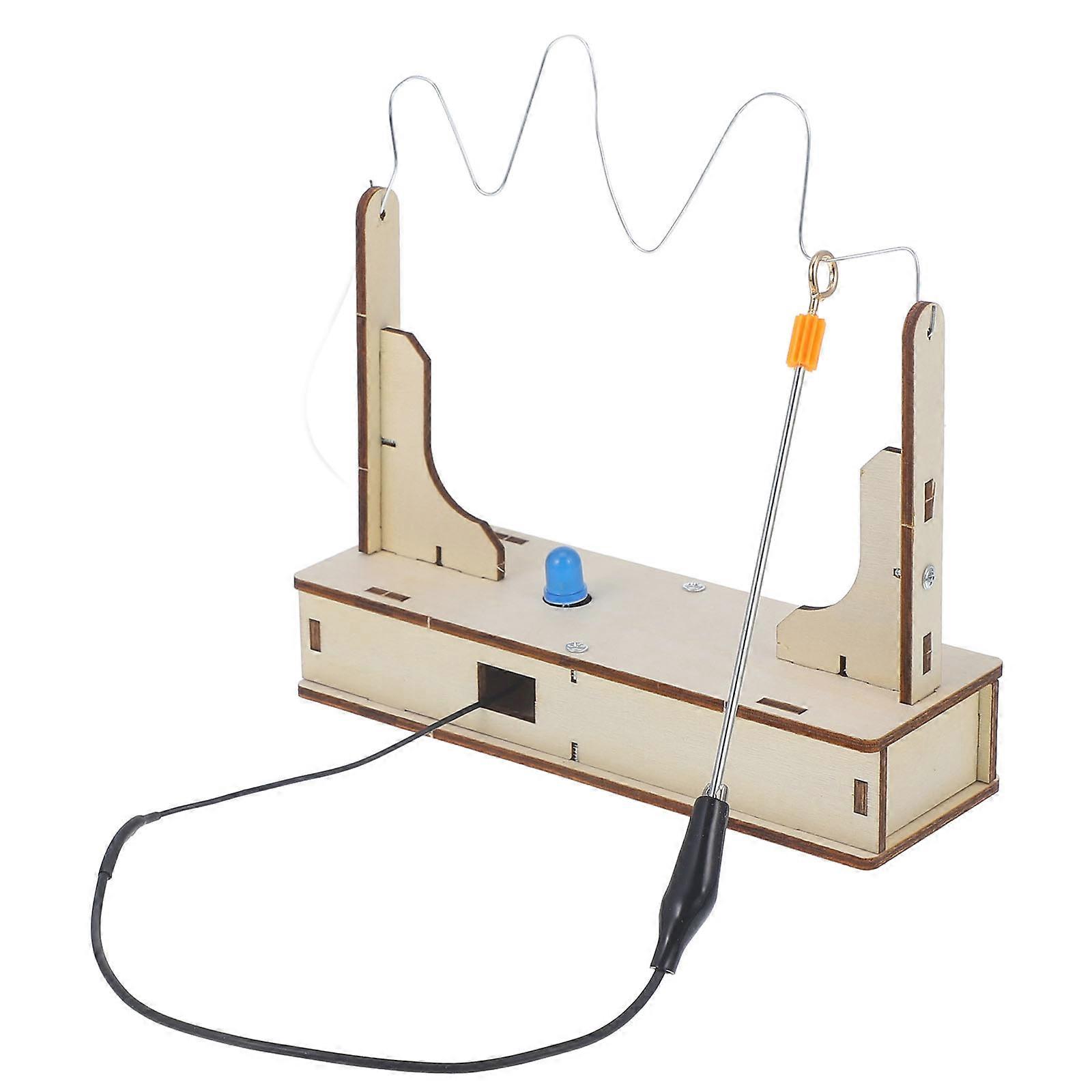 DIY Science Technology Kit Conducting Electricity Experiment with 4Sets for School