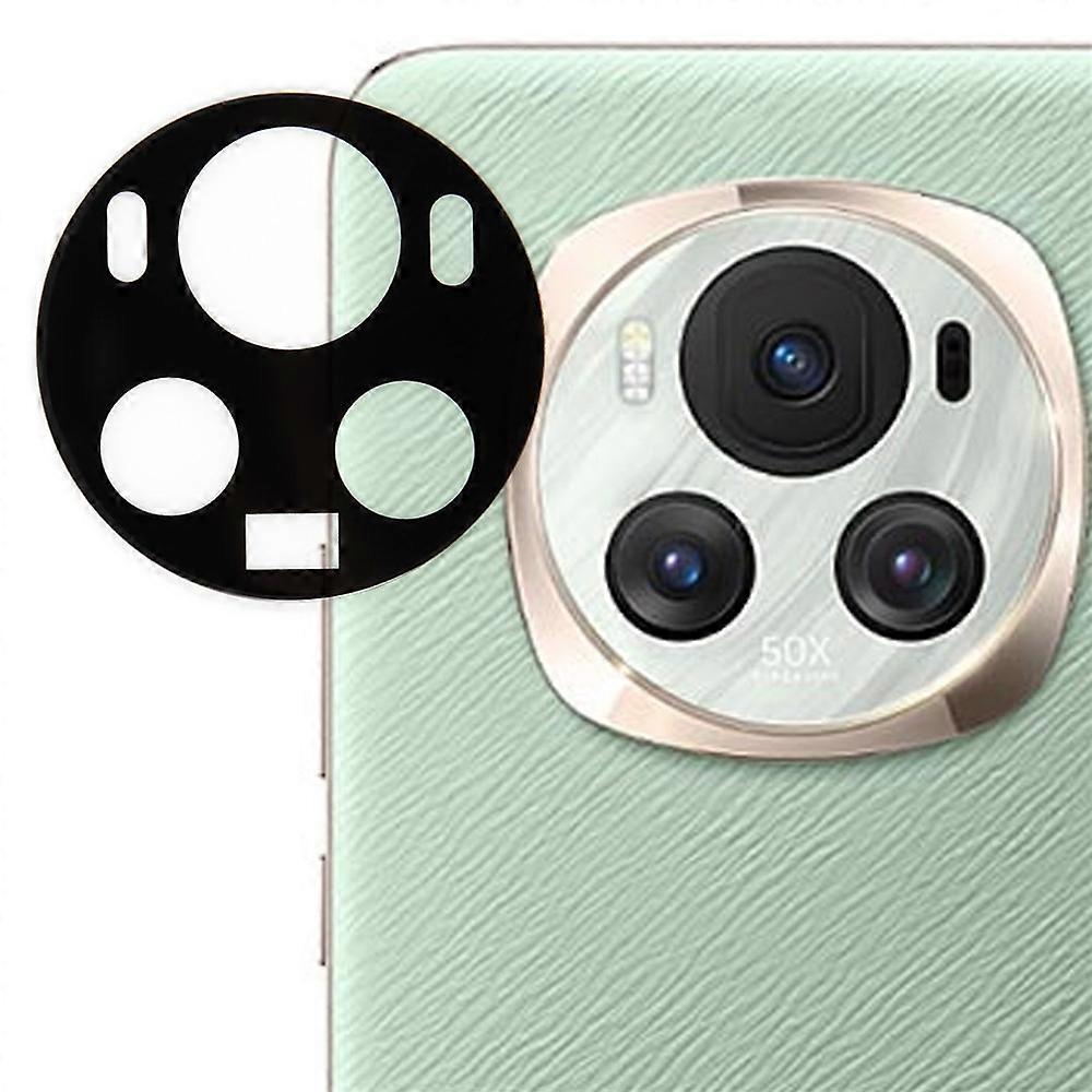 2 قطعة متوافقة مع Honor Magic6 5G حامي عدسة الكاميرا الطباعة الحريرية عالية الدقة فيلم العدسة الخلفية الواضحة