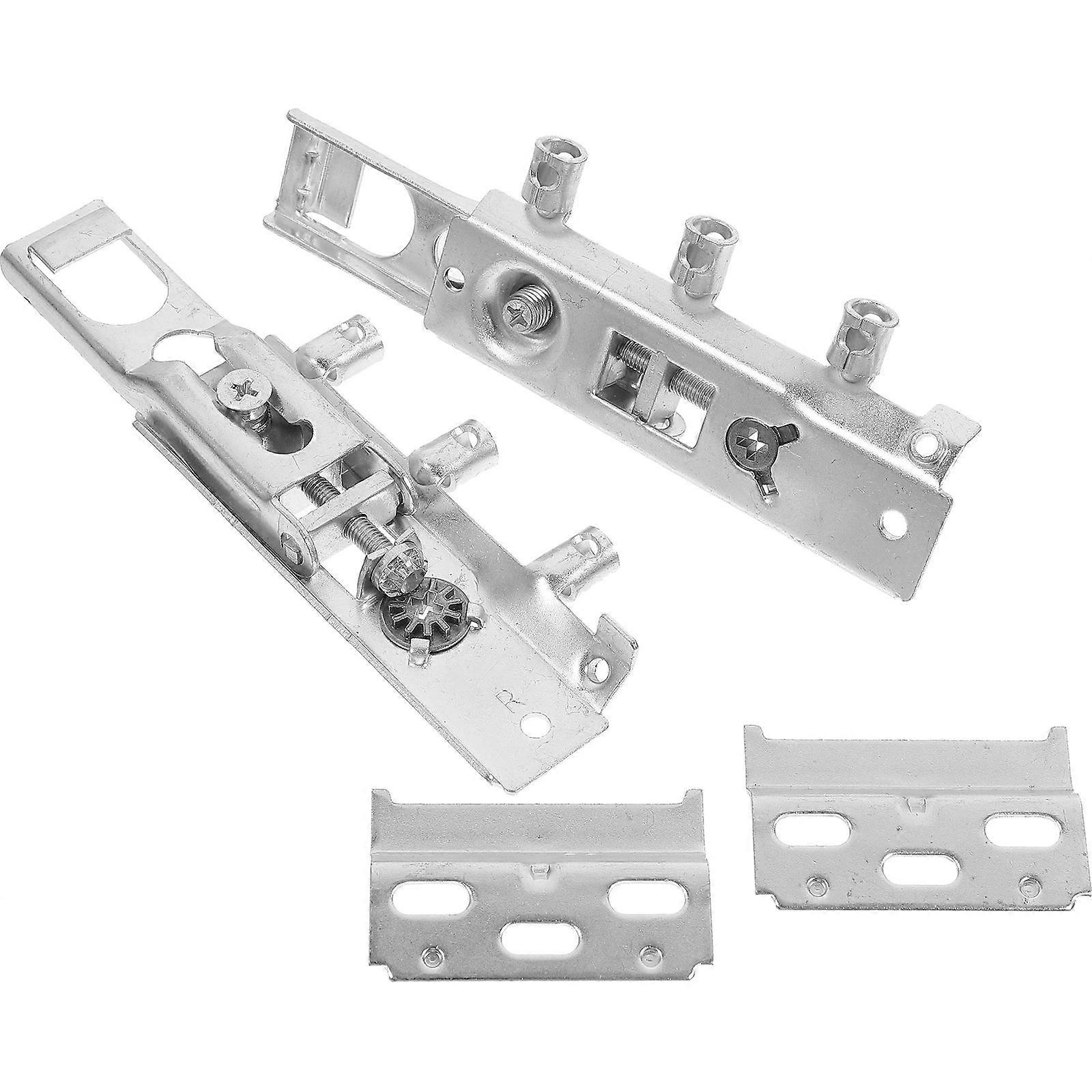 Kitchen Cabinet Door Hinges Hidden Hinges for Home Use 3Sets Silver