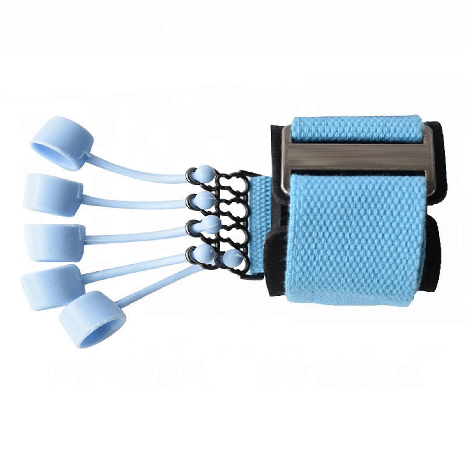 Finger Extensor Exerciser Hand Grip Strengthener With Band Stretcher 20 Lb Resistance