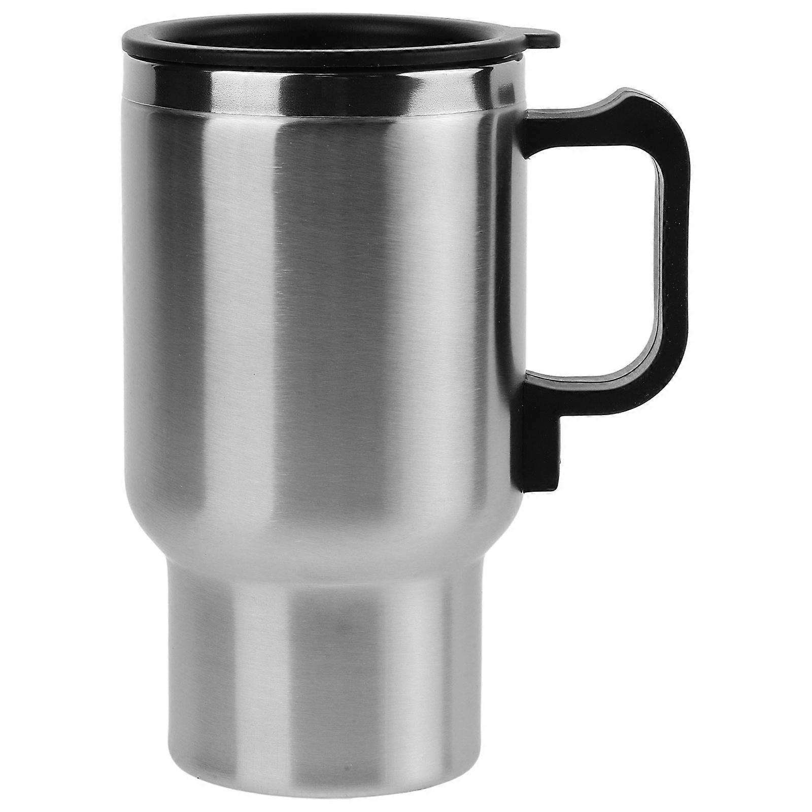 2Pcs Insulated Water Bottle With Handle For Car Enthusiasts Featuring Cylindrical Shape And Leak-Proof Technology For Safe Hot Beverages