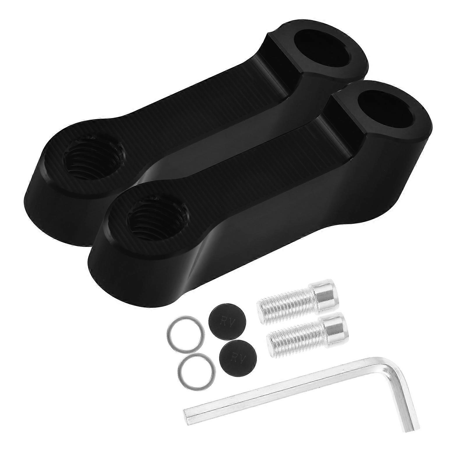 Rearview Mirror Adapter Riser Motorcycle Mirror Extension Bracket 1Set