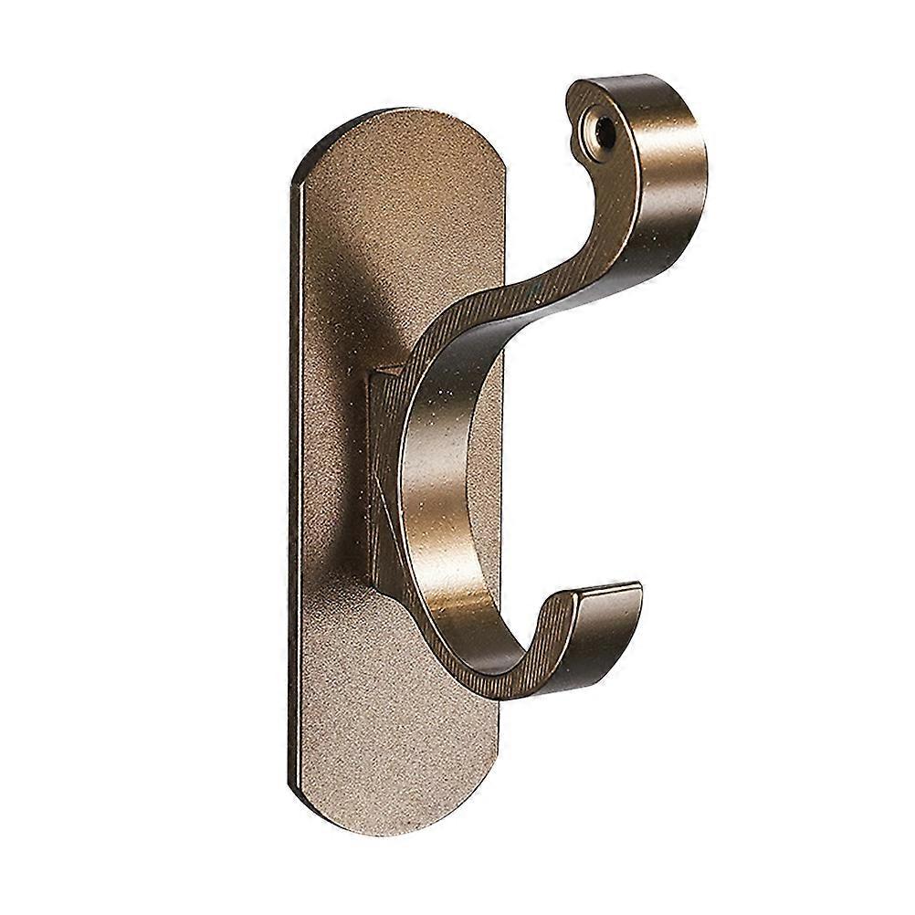 Towel Hooks Clothes Hanging Rack for Home 2Pcs Heavy Duty Dark Brown Metal