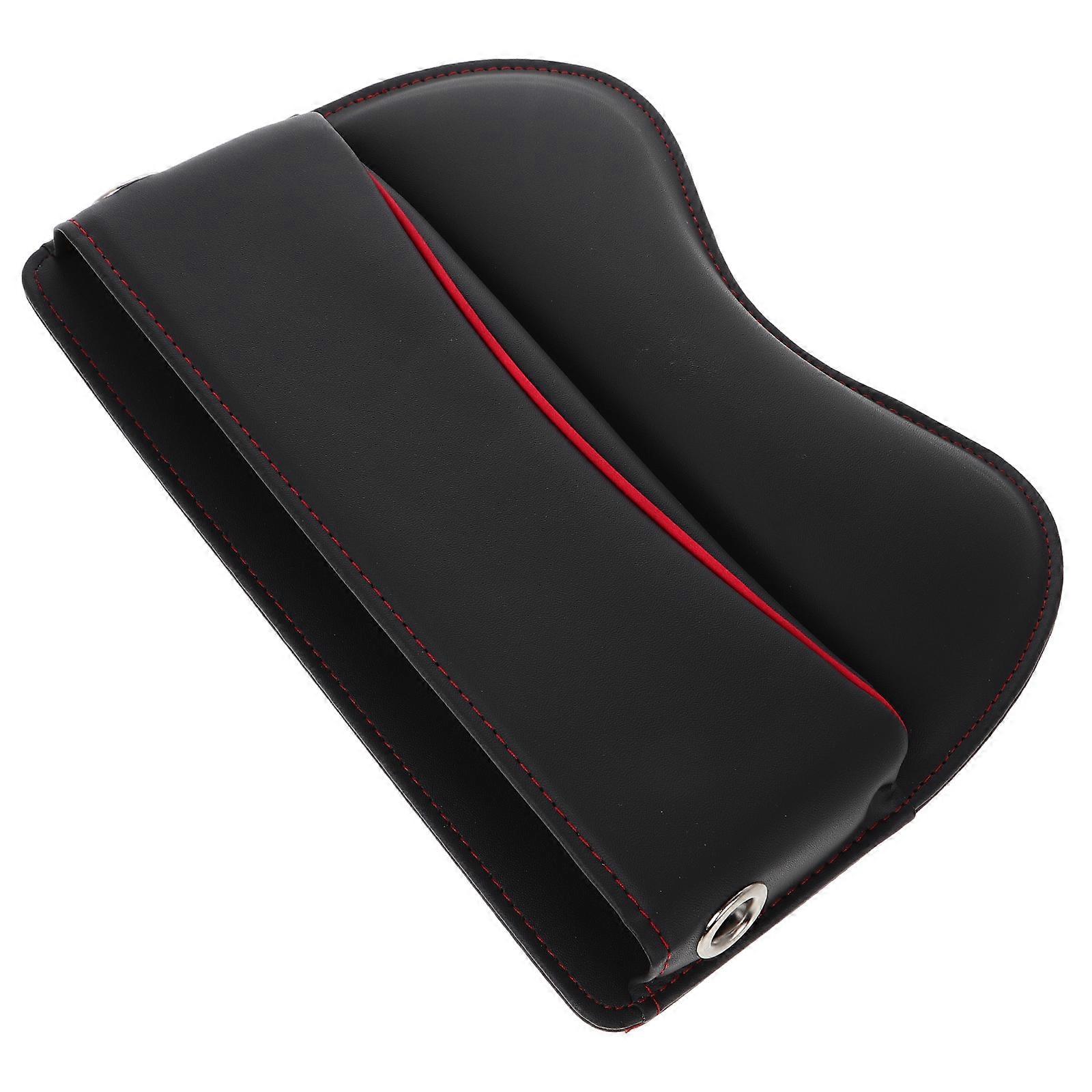 Fake Car Seat Gap Organizer 4Pcs For Drivers And Car Owners With Stylish Appearance And Multi Functional Storage