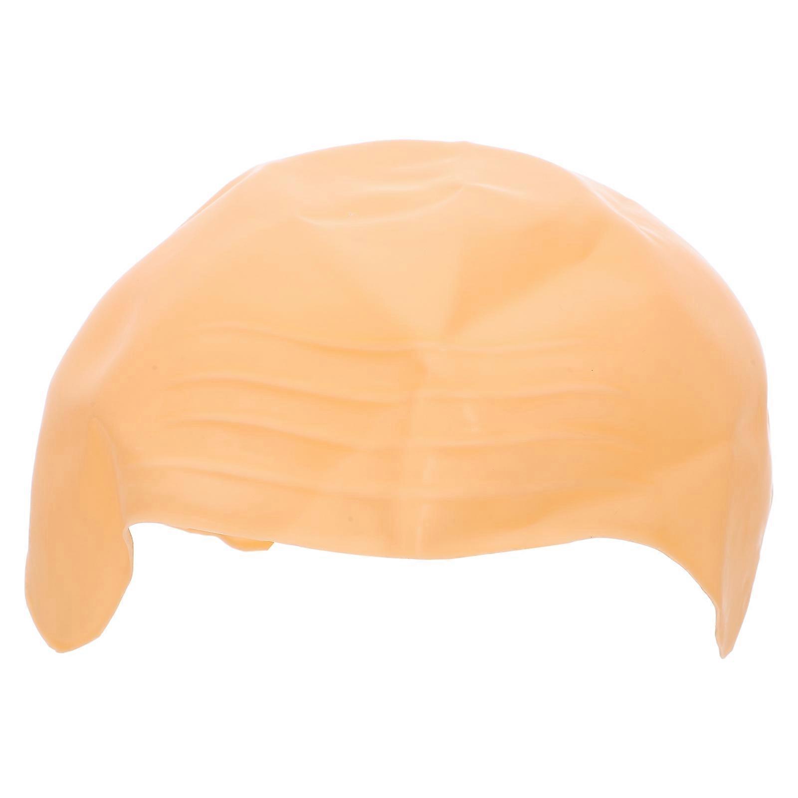 Latex Bald Cap for Halloween 5Pcs Realistic Makeup Costume Accessory