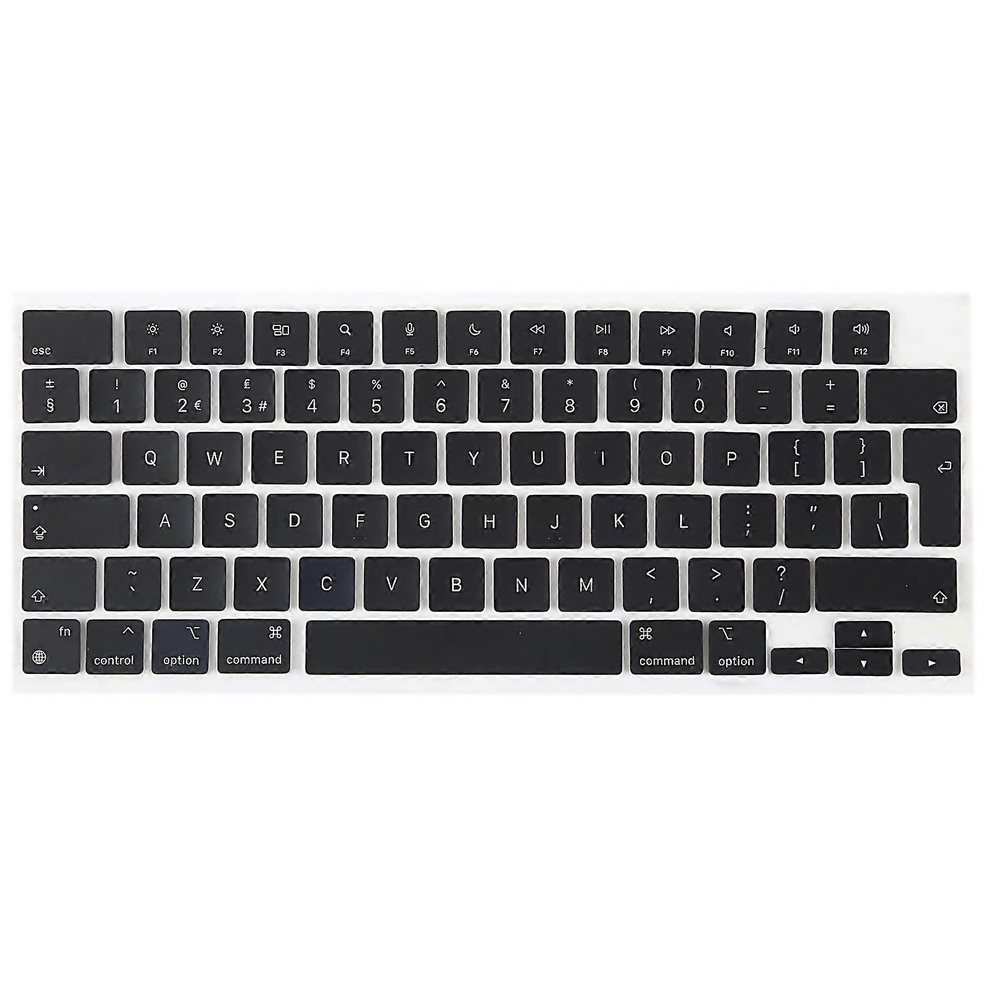 För Macbook Pro A2442 A2485 A2681 2021 2022 Engelsk version Tangentknappar