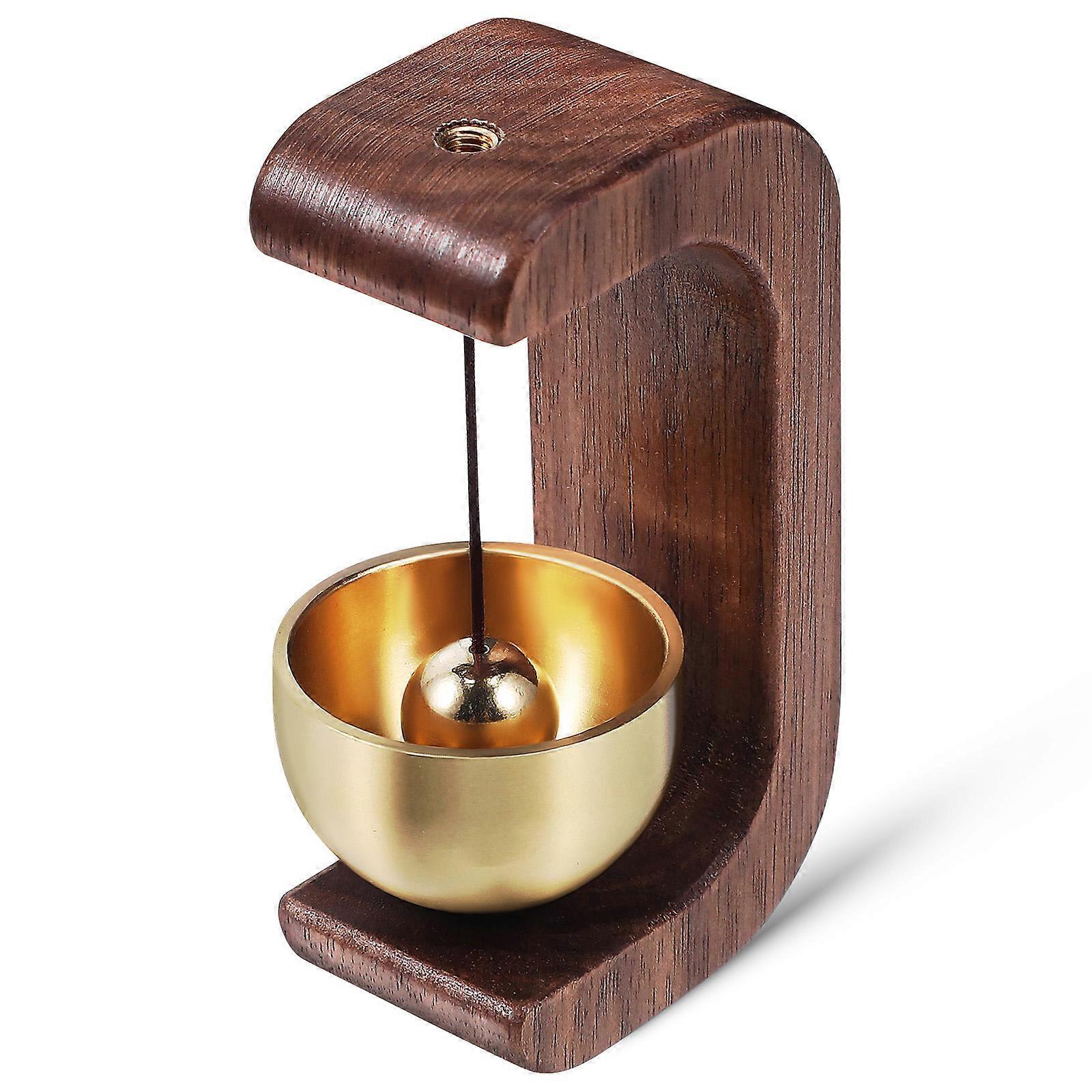 Wooden Door Chime 5Pcs Sound Alert Bell For Retail Environment Featuring Simple Structure