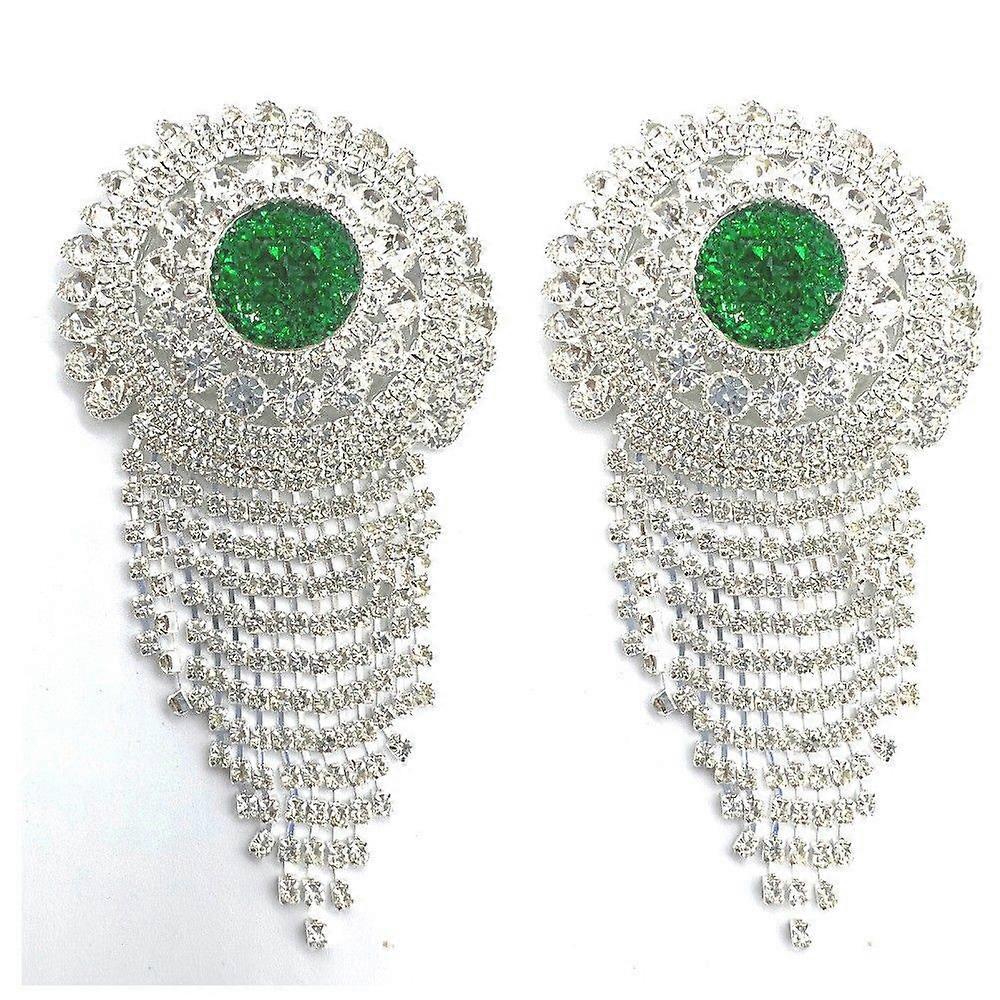 Fashion round tassel nipple stickers sexy fashion personality chest stickers