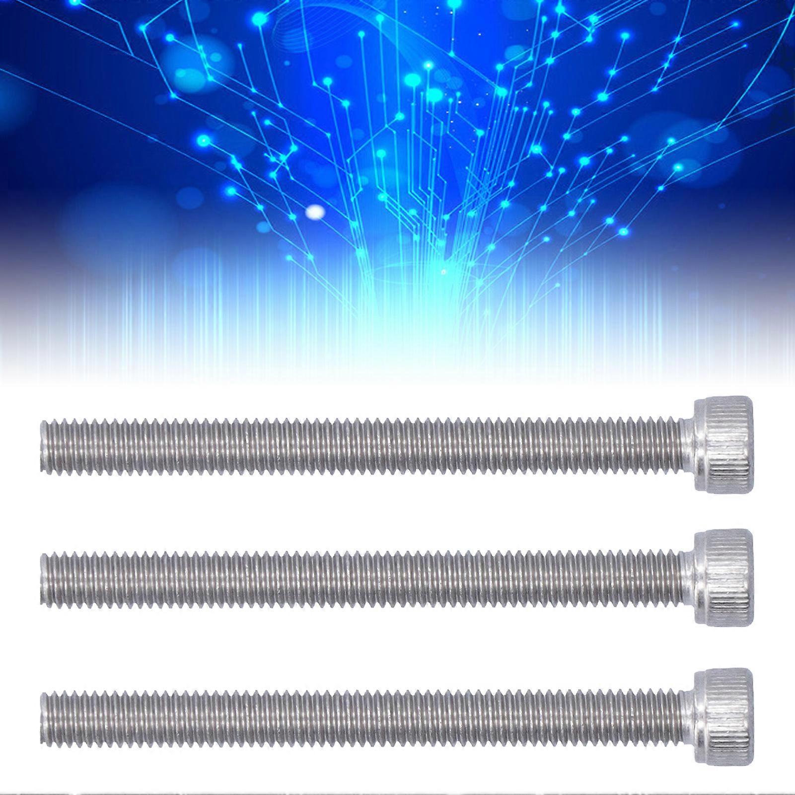 30Pcs M6x50 Hex Bolt A2‑70 304 Stainless Steel Socket Cap Screw