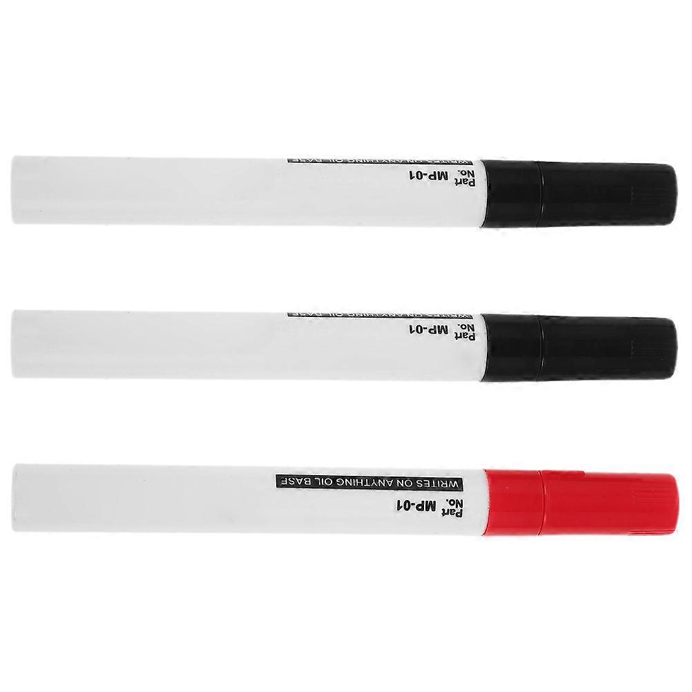 Fade-Resistant Paint Markers For Beginners Ideal For Crafting On Various Surfaces Featuring Waterproof Design - 3Pcs