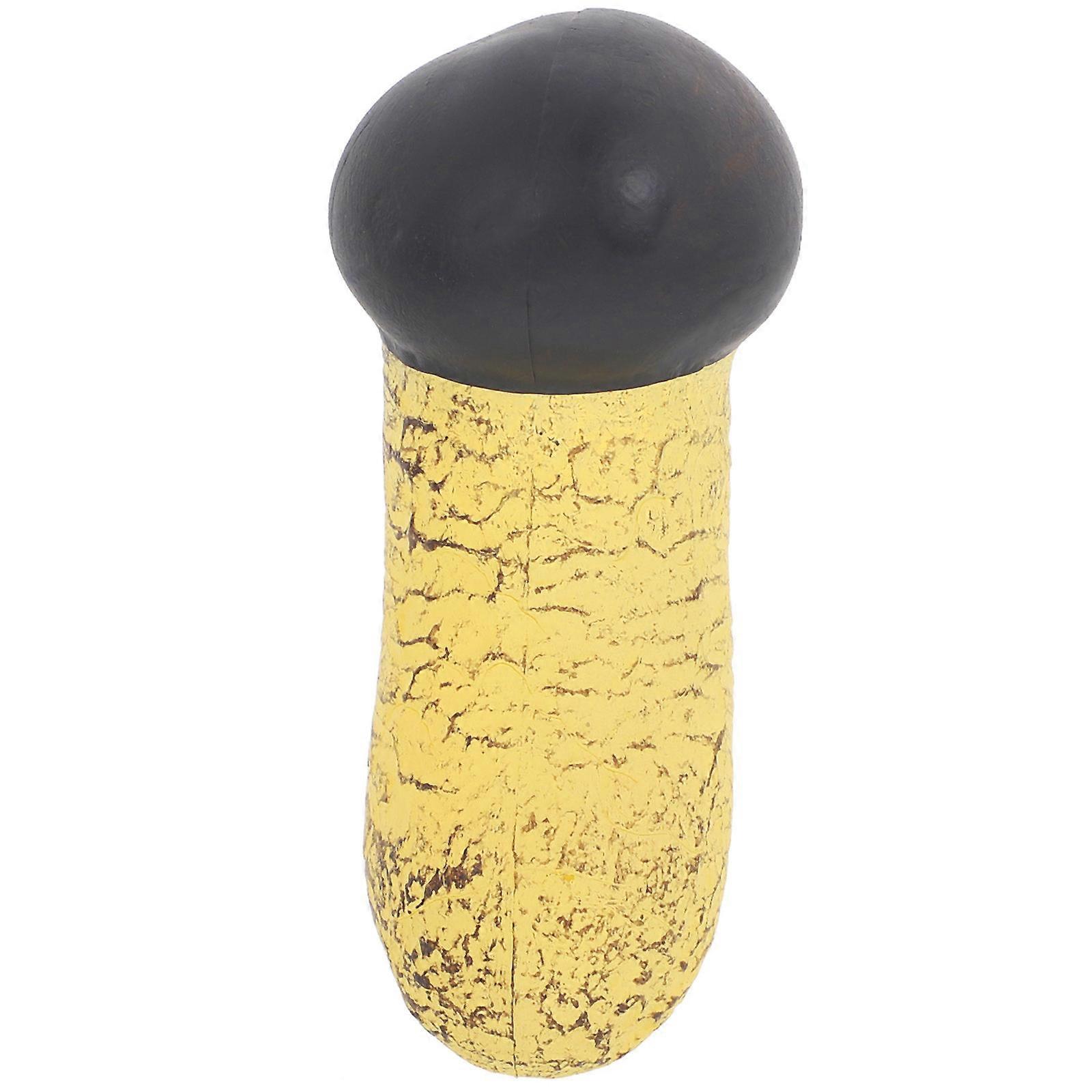 Decorative Mushroom Decor Plastic Mushroom Sculpture for Decor 4Pcs