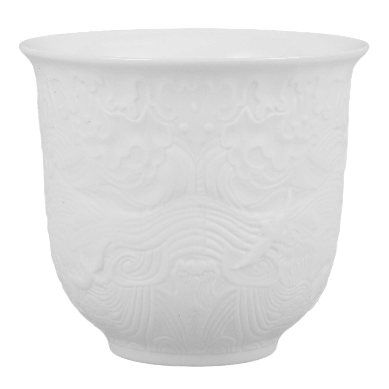 Porcelain Mug Retro Tea Cup Gift Giving Tea Lovers Practical 1Set