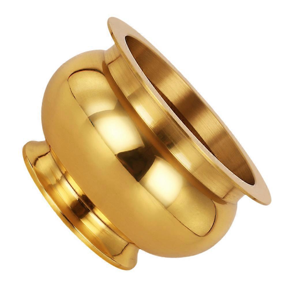 Golden Copper Censer for Religious Activity 3Pcs Set