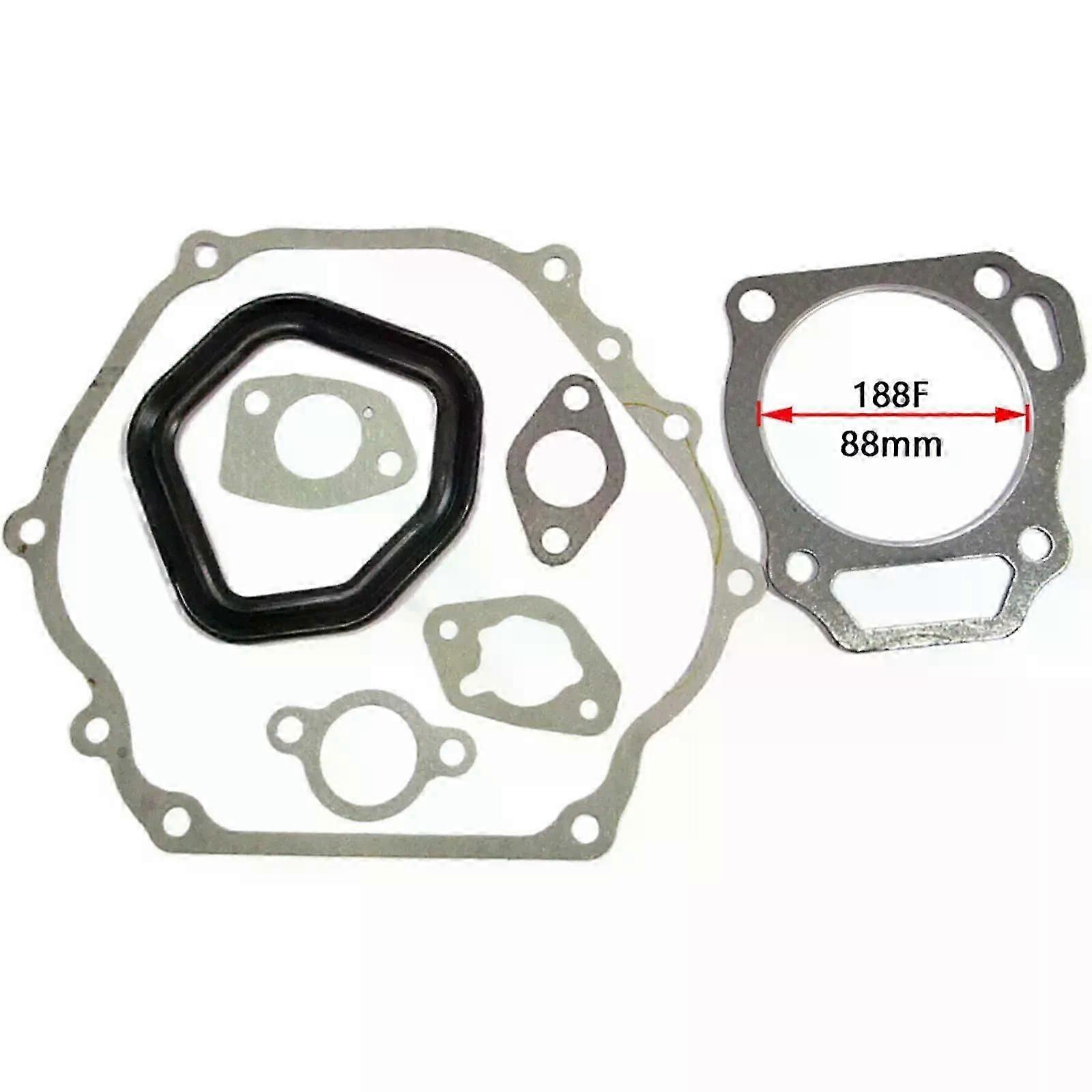 1pcs Engine Gasket Set For GX390 GX420 188F/190F 5-8KW EnginePetrol Generator Trimmer 4-stroke Petrol Engines Generator Parts