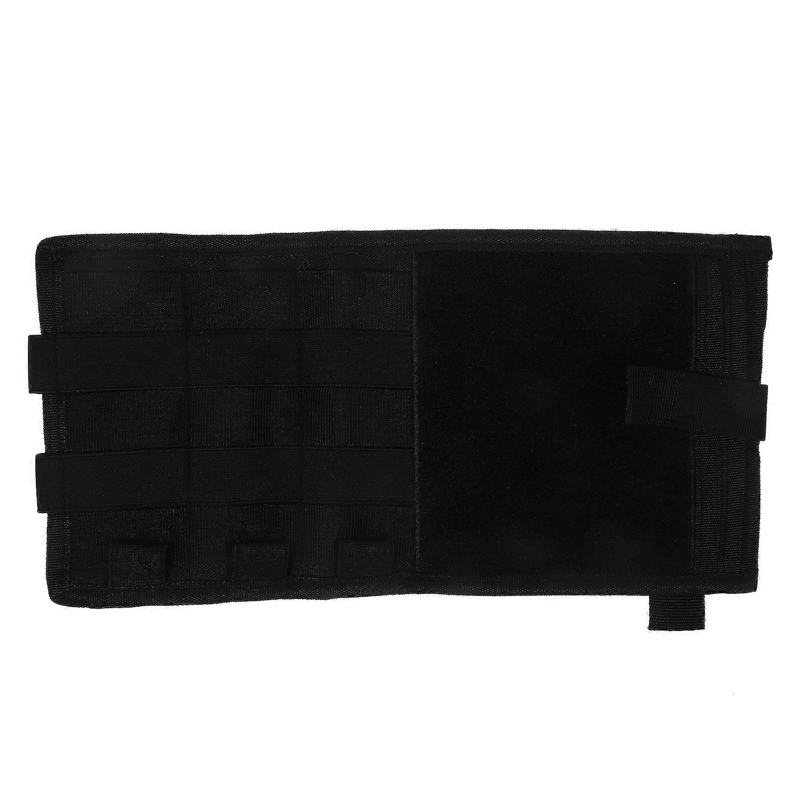 Sun Visor Storage Organizer for Driver 2Pcs Black Multi Functional