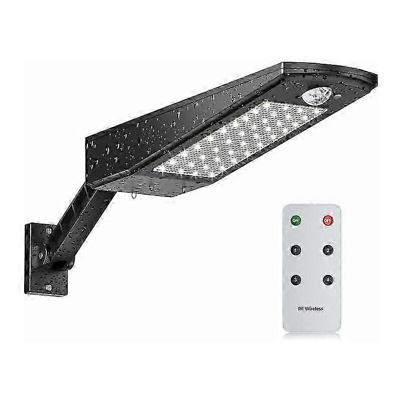 48 LED Solar Outdoor Floodlight, Waterproof, Adjustable with Remote 26s