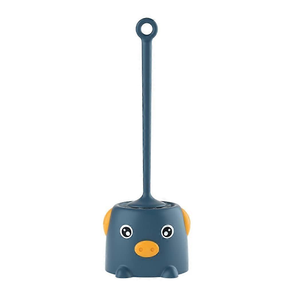 Toilet Brush Holder Set Soft Bristle Deep Clean Bathroom Cleaning Kit