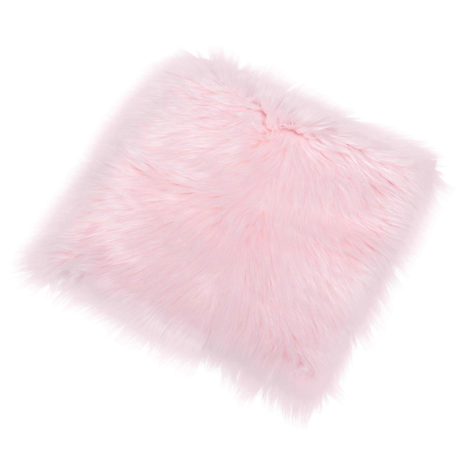 Plush Mat Manicure Display Cushion for Photography 1Pcs Pink Long Plush Mat