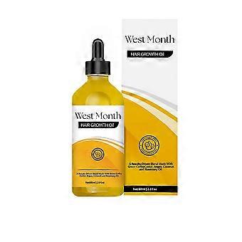 West&Month Hair Thickening Oil - Strengthens, Prevents Loss, Thickens & Smooths
