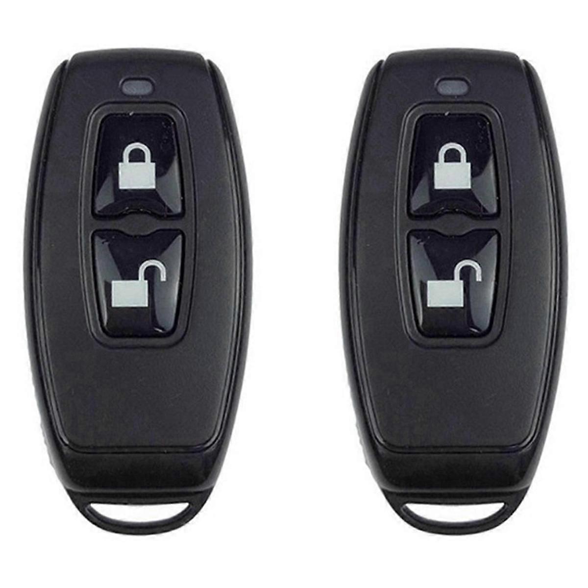 2X 2.4GHz Wireless Remote Control Bluetooth Key Fob compatible with TTLOCK Smart Door Lock Smart Devices Work wi